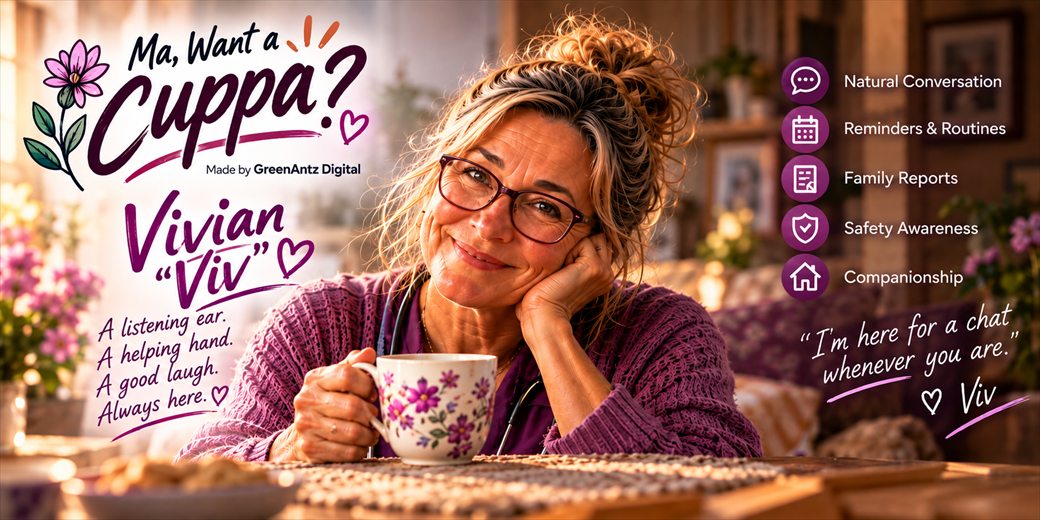 Ma, Want a Cuppa? with Vivian Viv
